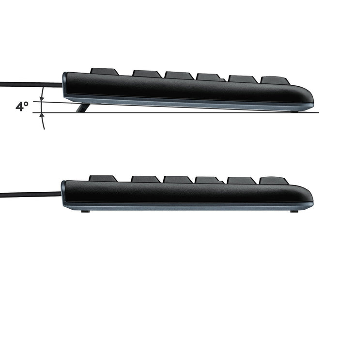 EAN 5099206020689 - Logitech K120 teclado Oficina USB AZERTY Holandés Negro imagen 9