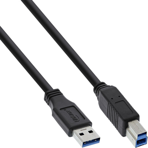 EAN 4043718130061 - InLine 35305 cable USB 0,5 m USB A USB B Negro imagen 1