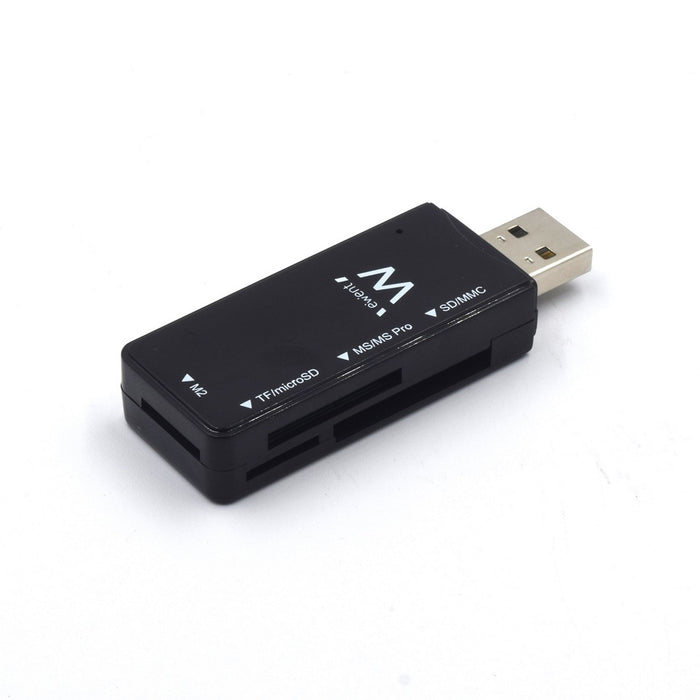 EAN 8052101431001 - Ewent EW1049 lector de tarjeta USB 2.0 Negro imagen 1
