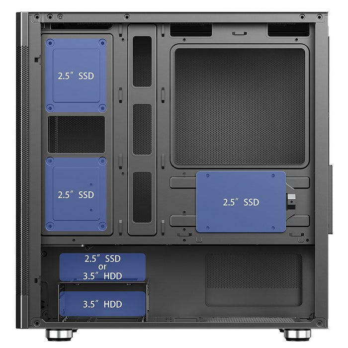 EAN 8056157883562 - itek PROMESH 35B Mini Tower Negro imagen 11