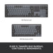 EAN 5099206103221 - Logitech 920-010780 teclado Oficina RF Wireless + Bluetooth QWERTY Internacional de EE.UU. Grafito, Gris imagen 13