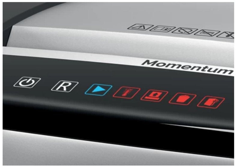 EAN 5028252523370 - Rexel M515 triturador de papel Microcorte 60 dB 23 cm Negro, Plata imagen 2