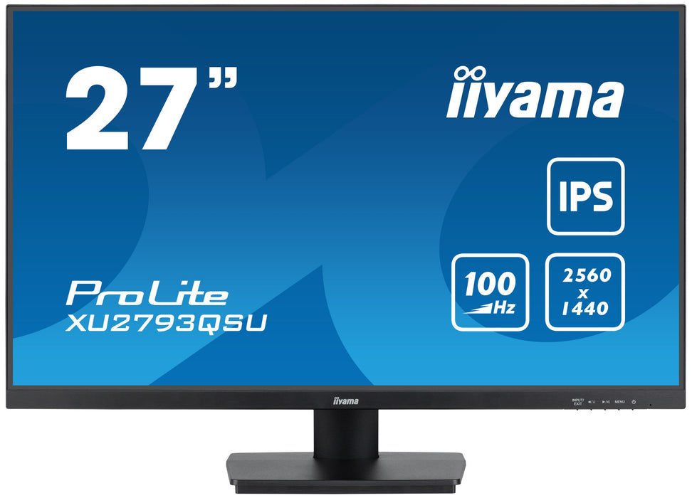 EAN 4948570124640 - iiyama ProLite XU2793QSU-B7 LED display 68,6 cm (27") 2560 x 1440 Pixeles Wide Quad HD Negro imagen 1