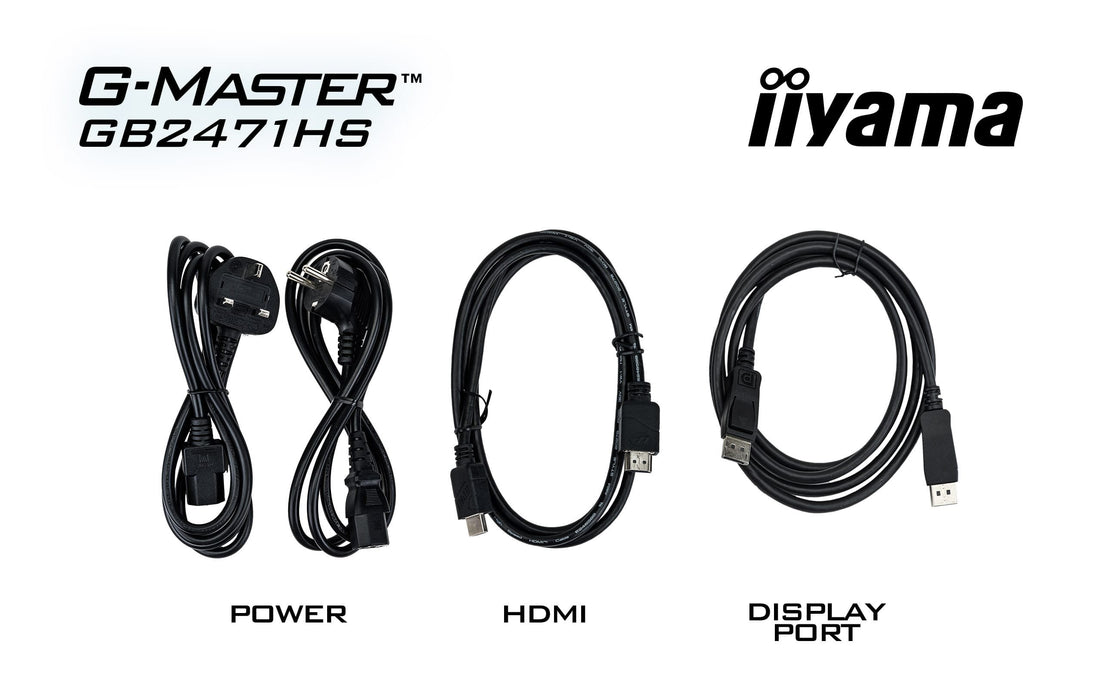 EAN 4948570126392 - iiyama G-MASTER GB2471HS-B1 pantalla para PC 60,5 cm (23.8") 1920 x 1080 Pixeles Full HD Negro imagen 12