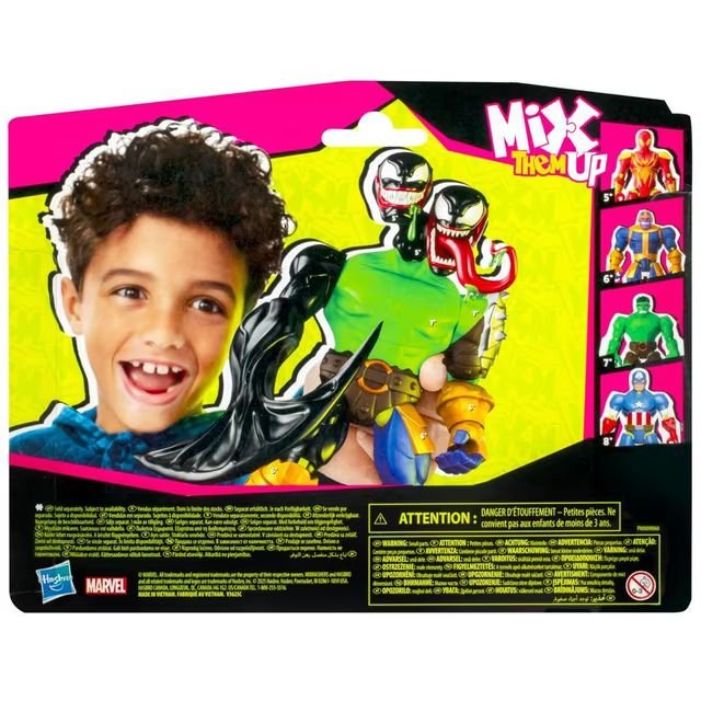 EAN 5010996247711 - Marvel MixMashers Spider-Man Venom Mix-&-Match imagen 3