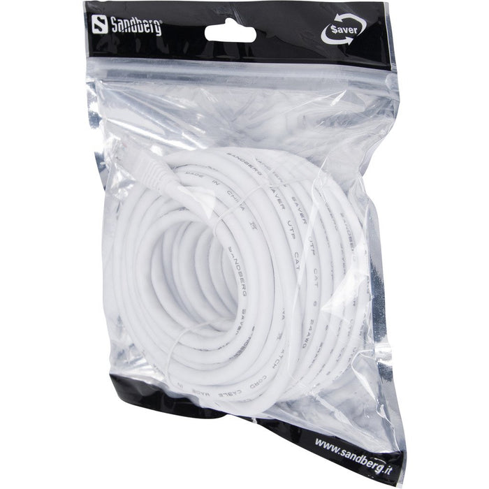 EAN 5705730306976 - Sandberg 306-97 cable de red Blanco U/UTP (UTP) imagen 2