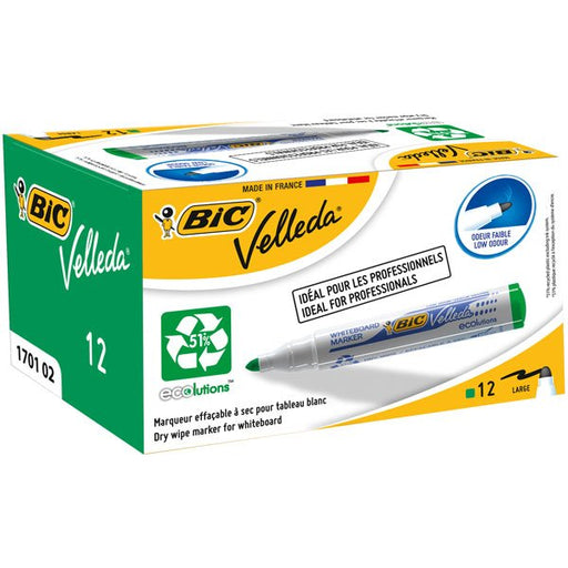 EAN 3086121701023 - BIC Whiteboard Velleda ECOlutions 1701 marcador 12 pieza(s) Verde imagen 2