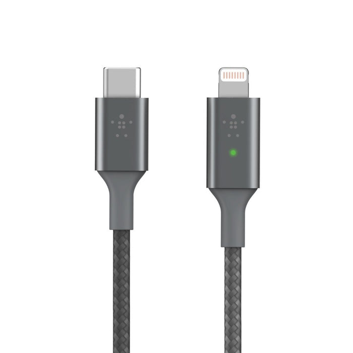 EAN 0745883811373 - Belkin Smart LED USB-C to Lightning Gris imagen 1
