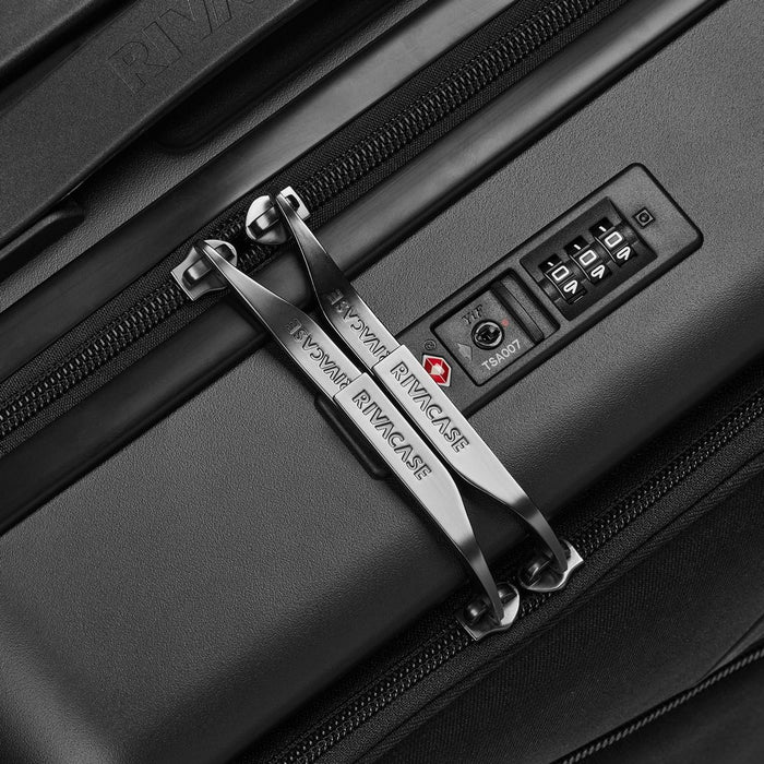 EAN 4260709015224 - Rivacase Clark Tranvía Armazón duro Negro 28 L Aluminio, Policarbonato (PC), Poliéster imagen 6