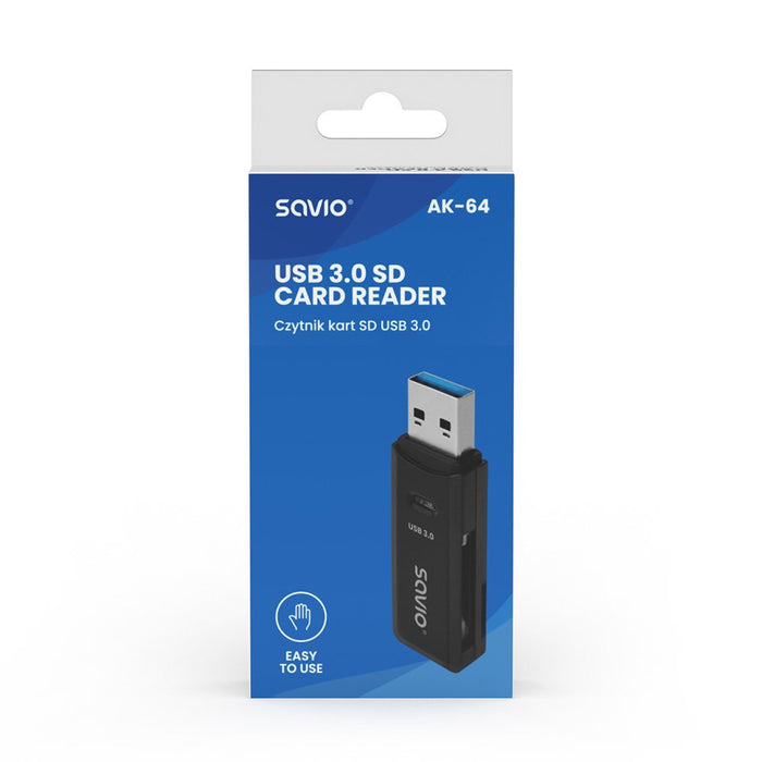 EAN 5901986048152 - Savio AK-64 tarjeta y adaptador de interfaz USB 3.2 Gen 1 (3.1 Gen 1) imagen 3