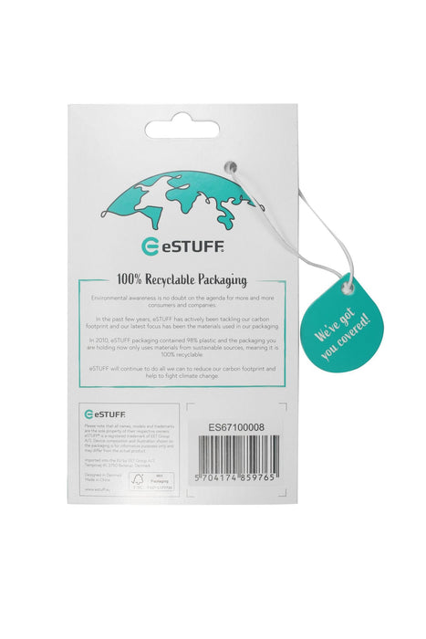 EAN 5704174859765 - eSTUFF ES67100008 funda para teléfono móvil 17 cm (6.7") Transparente imagen 3