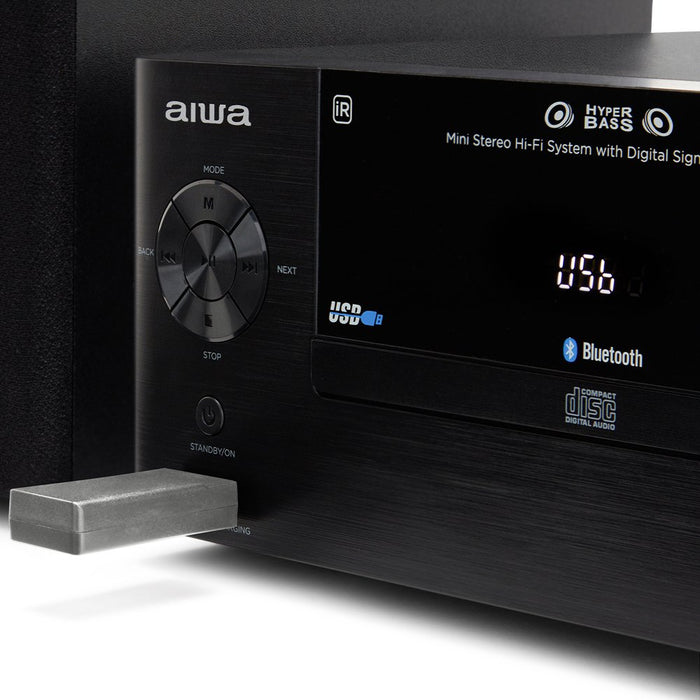 EAN 8435256898002 - Aiwa MSBTU-500 sistema de audio para el hogar Microcadena de música para uso doméstico 50 W Negro imagen 8