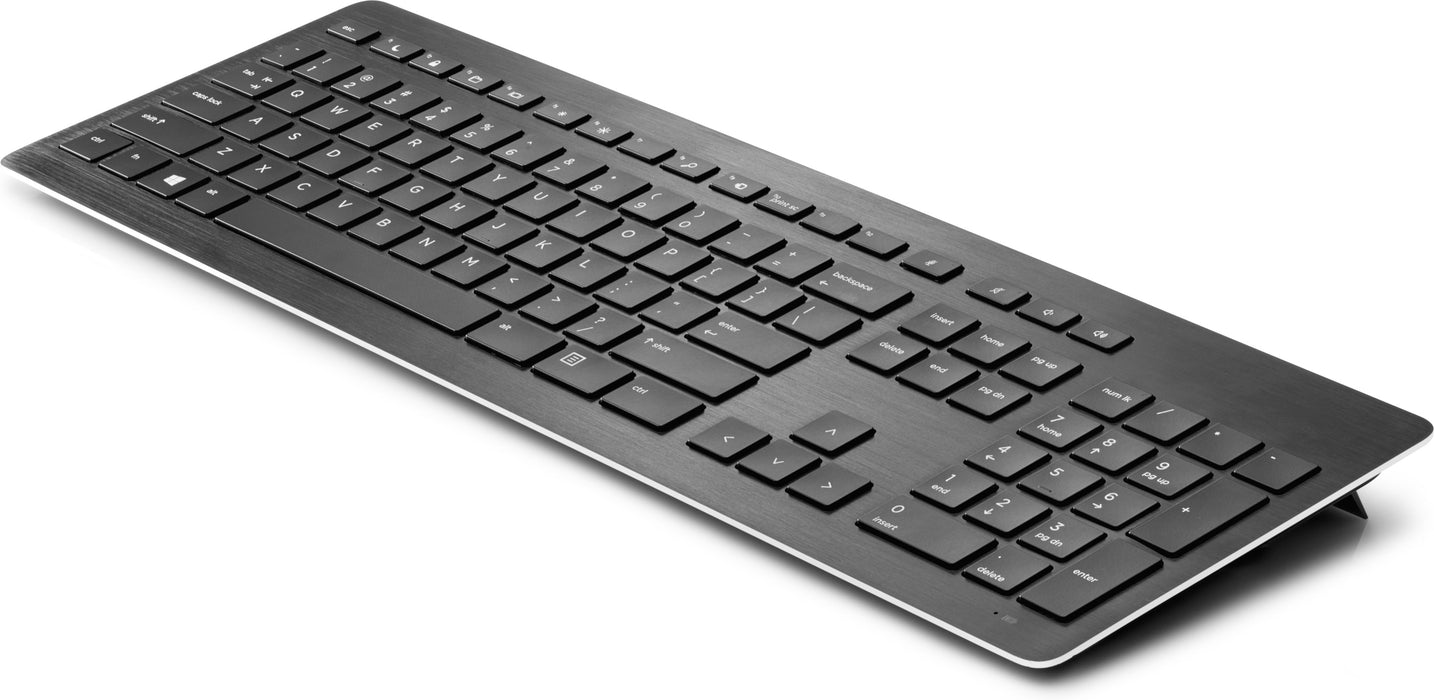 EAN 0190780984338 - HP Wireless Premium Keyboard teclado Hogar RF inalámbrico QWERTY Inglés Negro imagen 2