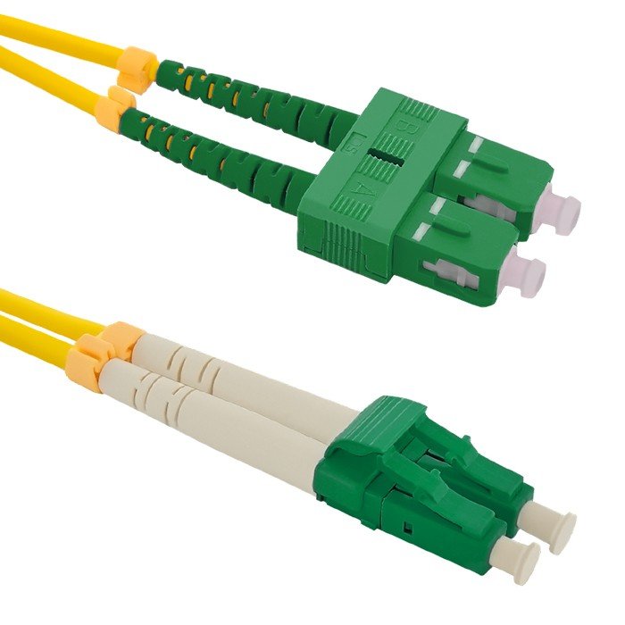 EAN 5901878540351 - Qoltec 54035 Cable de fibra óptica e InfiniBand 1 m SC LC Amarillo imagen 1