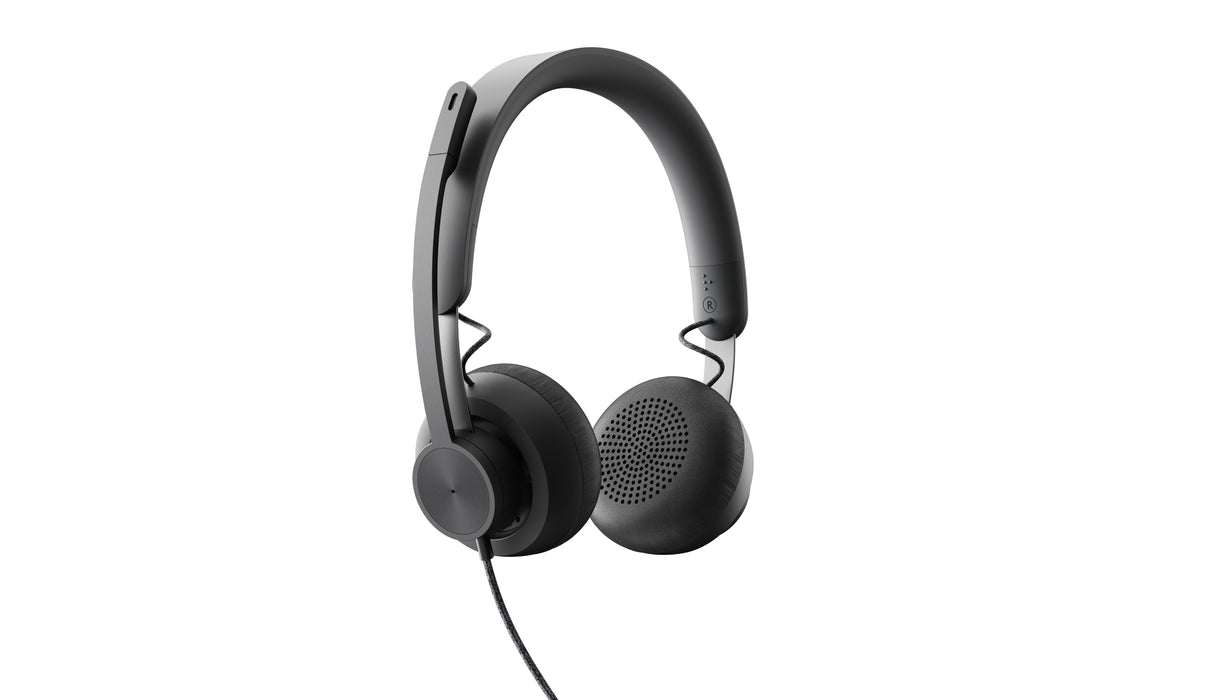 EAN 5099206090347 - Logitech 981-000870 auricular y casco Auriculares Alámbrico Diadema Llamadas/Música USB Tipo C Grafito imagen 4
