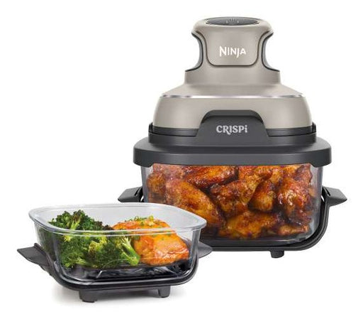 EAN 622356317610 - Ninja CRISPi Sencillo 3,8 L 1700 W Freidora de aire caliente Gris, Color piedra, Transparente imagen 1