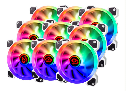 EAN 8436550236576 - TALIUS TAL-PACK09-WHT sistema de refrigeración para ordenador Carcasa del ordenador Refrigerador de aire  imagen 2