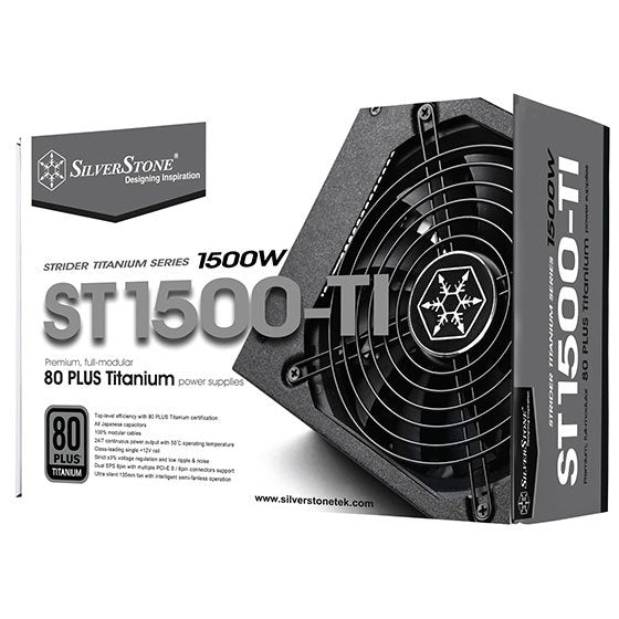 EAN 4710007226308 - Silverstone ST1500-TI unidad de fuente de alimentación 1500 W 20+4 pin ATX ATX Negro imagen 8