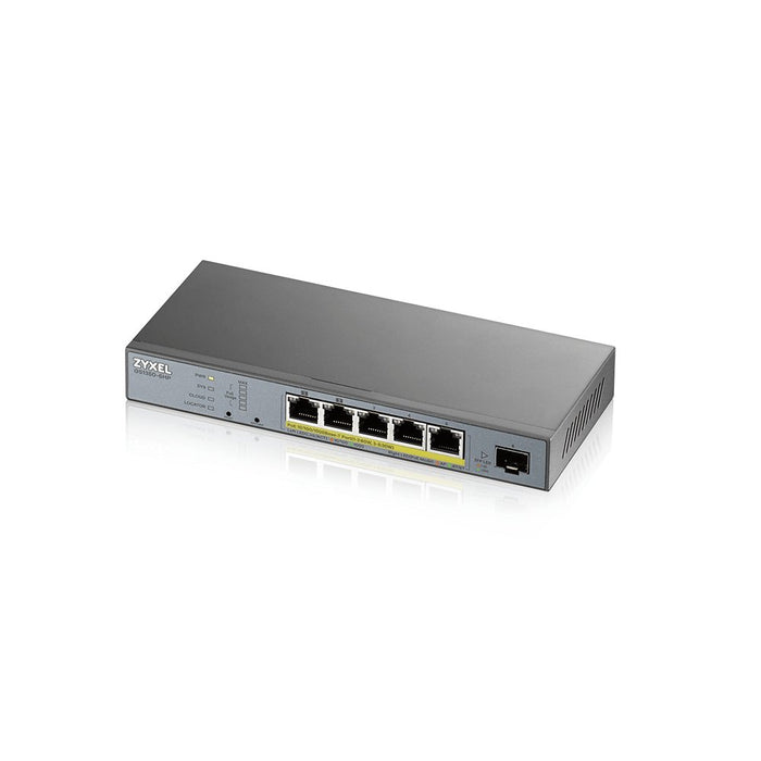 EAN 3540260177595 - Zyxel GS1350-6HP-EU0101F switch Gestionado L2 Gigabit Ethernet (10/100/1000) Energía sobre Ethernet (PoE) imagen 1