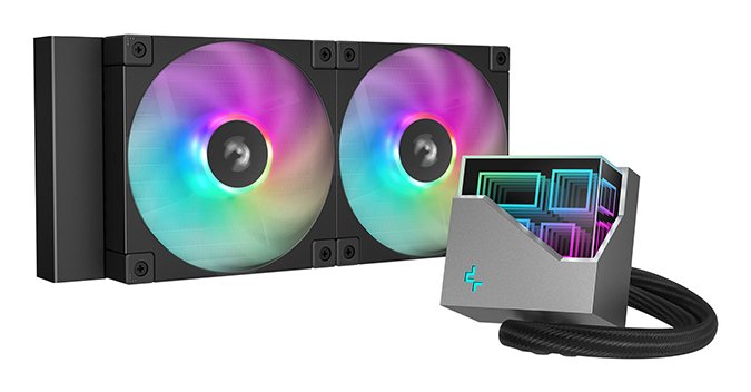 EAN 6933412728894 - DeepCool LT240 Procesador Sistema de refrigeración líquida todo en uno 12 cm Negro 1 pieza(s) imagen 1