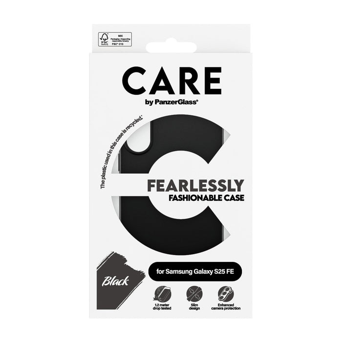 EAN 5715685031625 - PanzerGlass CARE by ® TPU Case Black Samsung Galaxy S25 FE 5G funda para teléfono móvil Negro imagen 3