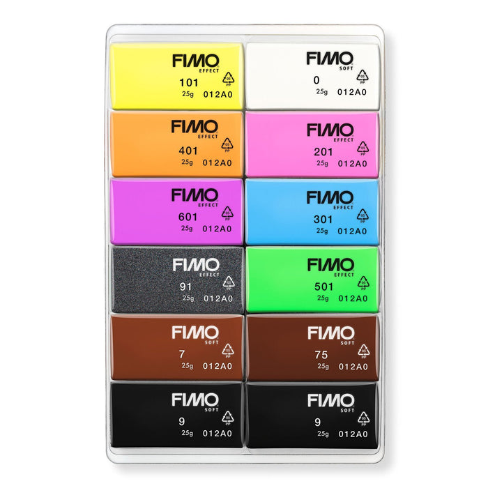 EAN 4007817096581 - Staedtler FIMO Color Pack Neon Colours Pasta de modelar 300 g Multicolor 12 pieza(s) imagen 2