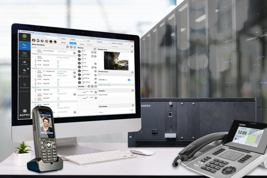 EAN 4021972017816 - AGFEO ES 730 IT servidor de comunicación IP 60 usuario(s) 4U Negro imagen 3