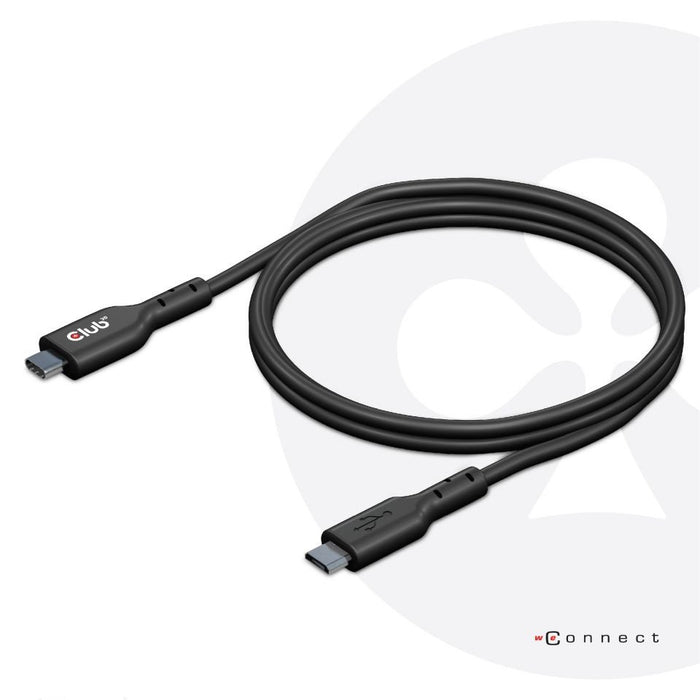 EAN 8719214471903 - CLUB3D CAC-1526 cable USB USB 3.2 Gen 1 (3.1 Gen 1) 1 m USB C Micro-USB B Negro imagen 1