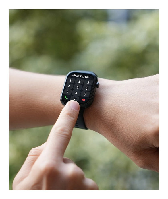 EAN 6977887510127 - Honor InfoWear Watch 2i 4,7 cm (1.85") AMOLED 49.7 mm Digital 390 x 450 Pixeles Pantalla táctil Negro imagen 2