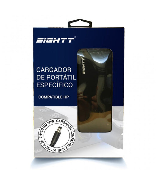 EAN 8425402171011 - Eightt EHP90 adaptador e inversor de corriente Interior 90 W Negro imagen 2