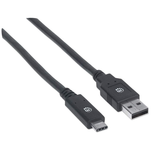 EAN 0766623354974 - Manhattan 354974 cable USB USB 3.2 Gen 1 (3.1 Gen 1) 2 m USB C USB A Negro imagen 2