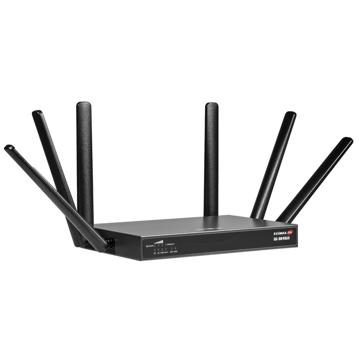 EAN 4717964705488 - Edimax 5G-8649AX router inalámbrico Doble banda (2,4 GHz / 5 GHz) Negro imagen 1