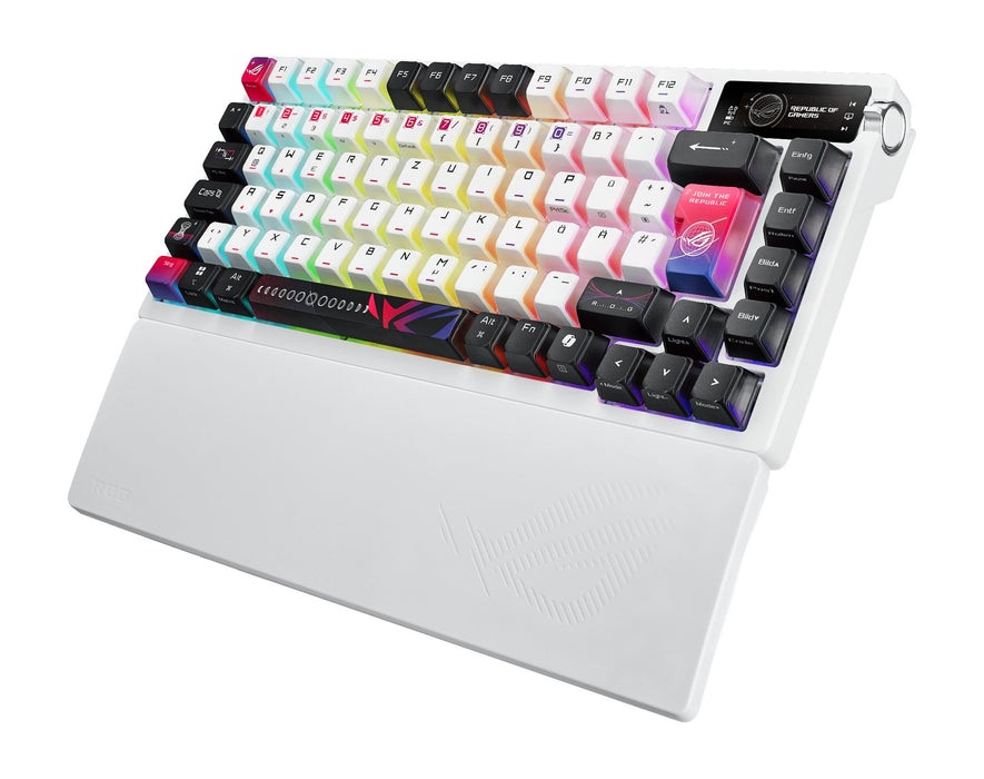 EAN 4711387897232 - ASUS ROG Azoth X teclado Juego USB + RF Wireless + Bluetooth QWERTZ Blanco imagen 3