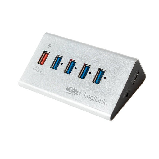 EAN 4052792033687 - LogiLink UA0227 hub de interfaz USB 3.2 Gen 1 (3.1 Gen 1) Micro-B 5000 Mbit/s Negro imagen 1