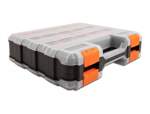 EAN 4043619184170 - DeLOCK 18417 caja de almacenaje Rectangular Plástico Negro, Naranja imagen 2