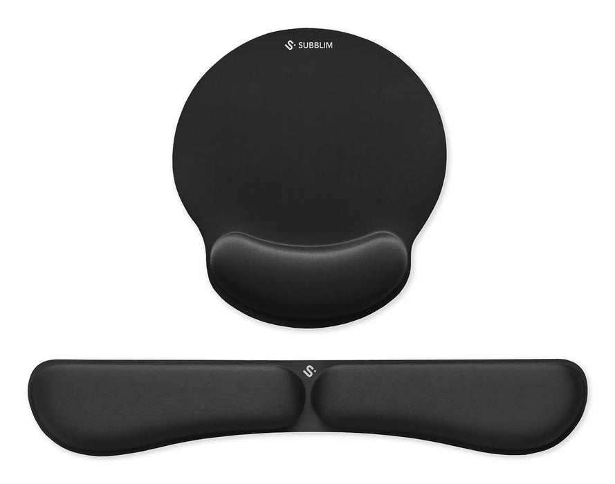 EAN 8436586743215 - SUBBLIM SUBMP-04E020 descansa muñecas Algodón, Licra, Espuma de memoria, Poliuretano (PU) Negro imagen 1