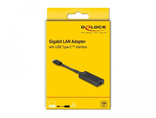 EAN 4043619662463 - DeLOCK 66246 cambiador de género para cable RJ-45 USB C Negro imagen 2