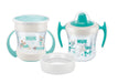 EAN 4008600406228 - NUK Mini Cups 3 in 1 tazón Verde Bebidas refrescantes 3 pieza(s) imagen 1