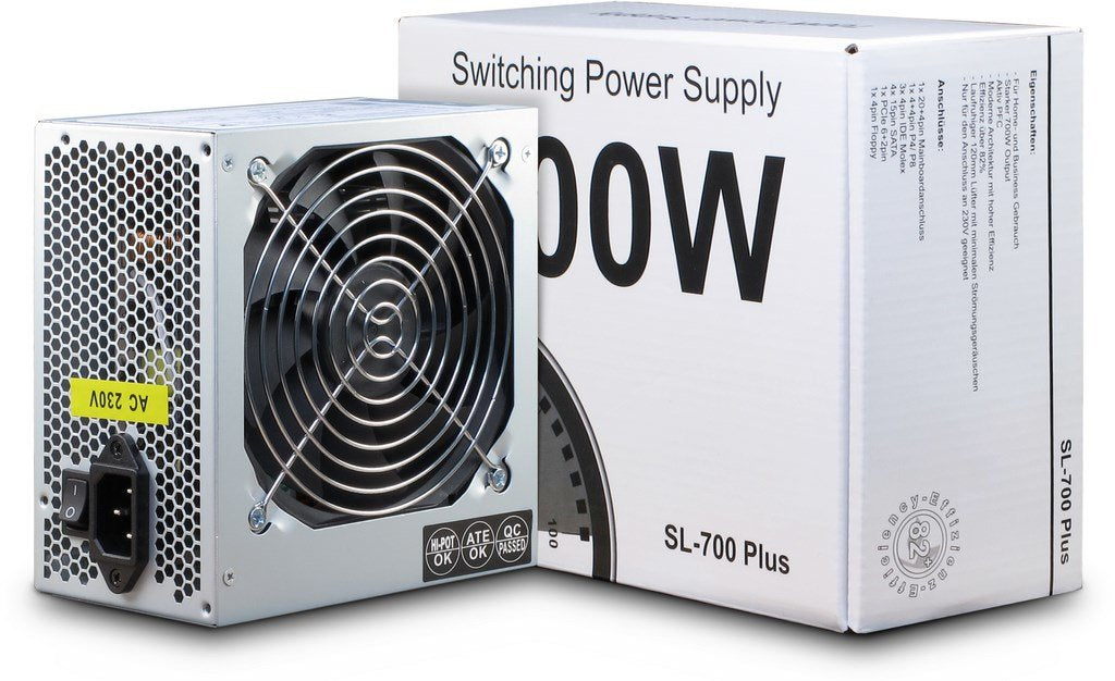 EAN 4260133129115 - Inter-Tech SL-700 Plus unidad de fuente de alimentación 700 W 20+4 pin ATX ATX Plata imagen 4