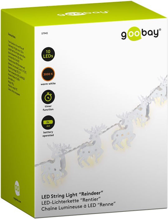 EAN 4040849579455 - Goobay 57945 tira de luces 1,3 m 10 lámpara(s) LED imagen 4