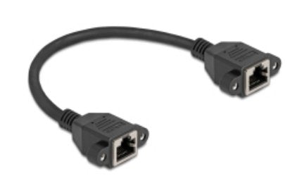 EAN 4043619907823 - DeLOCK 90782 cable de red Negro 0,25 m Cat6a S/FTP (S-STP) imagen 1