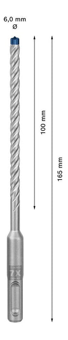 EAN 4059952531458 - Bosch SDS plus-7X 1 pieza(s) imagen 6