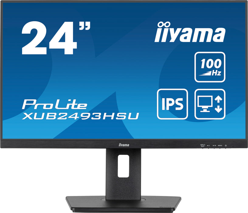 EAN 4948570123049 - iiyama ProLite XUB2493HSU-B6 pantalla para PC 60,5 cm (23.8") 1920 x 1080 Pixeles Full HD LED Negro imagen 1