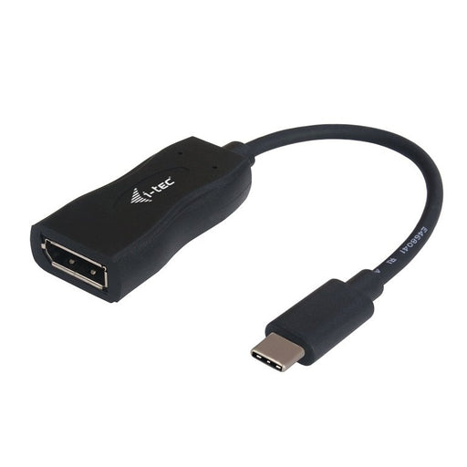 EAN 8595611703003 - i-tec C31DP60HZP adaptador de cable de vídeo 0,15 m USB-C 3.1 DisplayPort Negro imagen 1