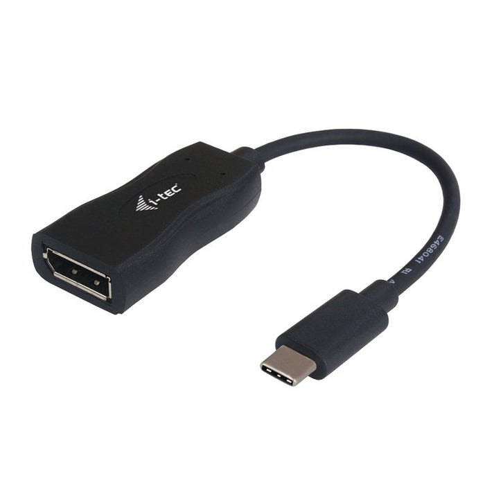 EAN 8595611703003 - i-tec C31DP60HZP adaptador de cable de vídeo 0,15 m USB-C 3.1 DisplayPort Negro imagen 1