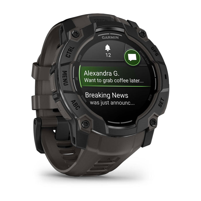 EAN 0753759341640 - Garmin Instinct 3 AMOLED 3,3 cm (1.3") 50 mm Digital 416 x 416 Pixeles Pantalla táctil Negro GPS (satélit imagen 2