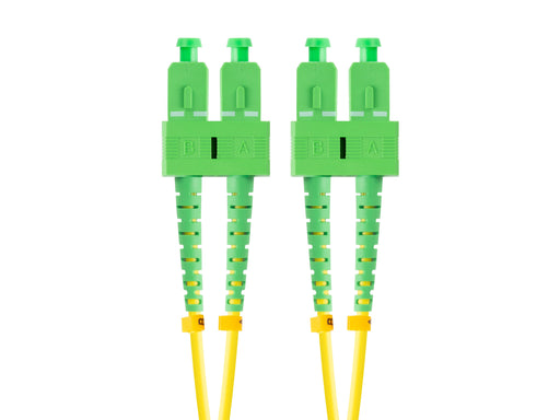 EAN 5901969430936 - Lanberg FO-SASA-SD11-0020-YE Cable de fibra óptica e InfiniBand 2 m SC Verde, Amarillo imagen 1