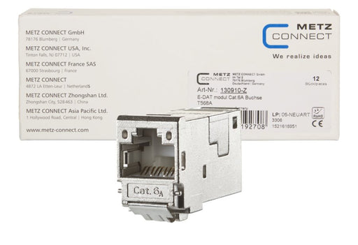 EAN 4251122192708 - METZ CONNECT 130910-Z conector RJ-45 Metálico imagen 1