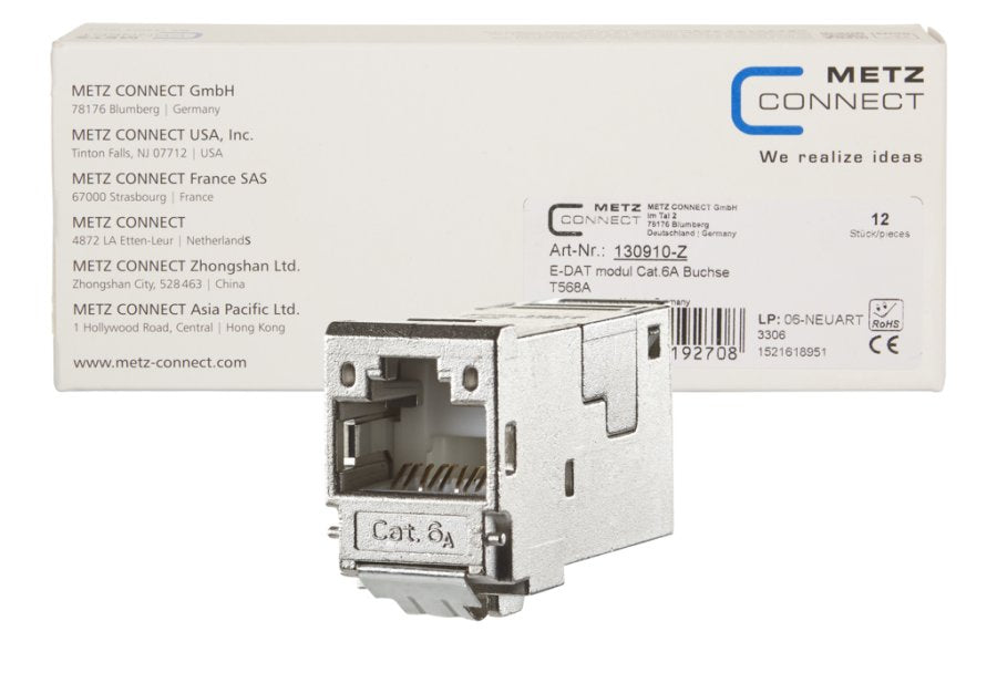 EAN 4251122192708 - METZ CONNECT 130910-Z conector RJ-45 Metálico imagen 1
