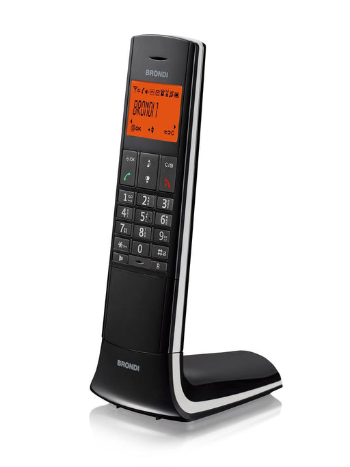 EAN 8015908739206 - Brondi Lemure Teléfono DECT Identificador de llamadas Negro imagen 2